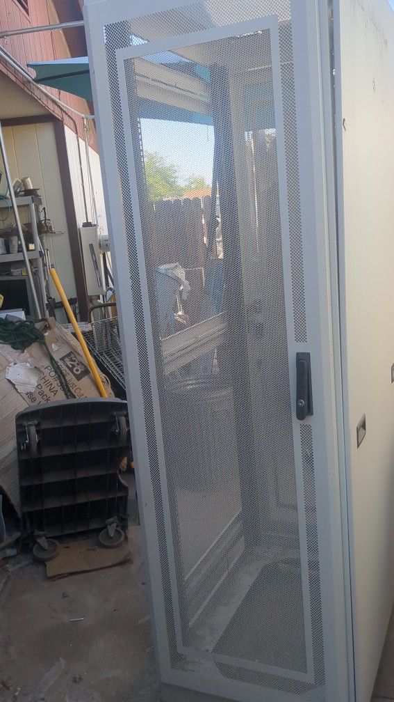 Server rack 83 high 38 deep 24 wide