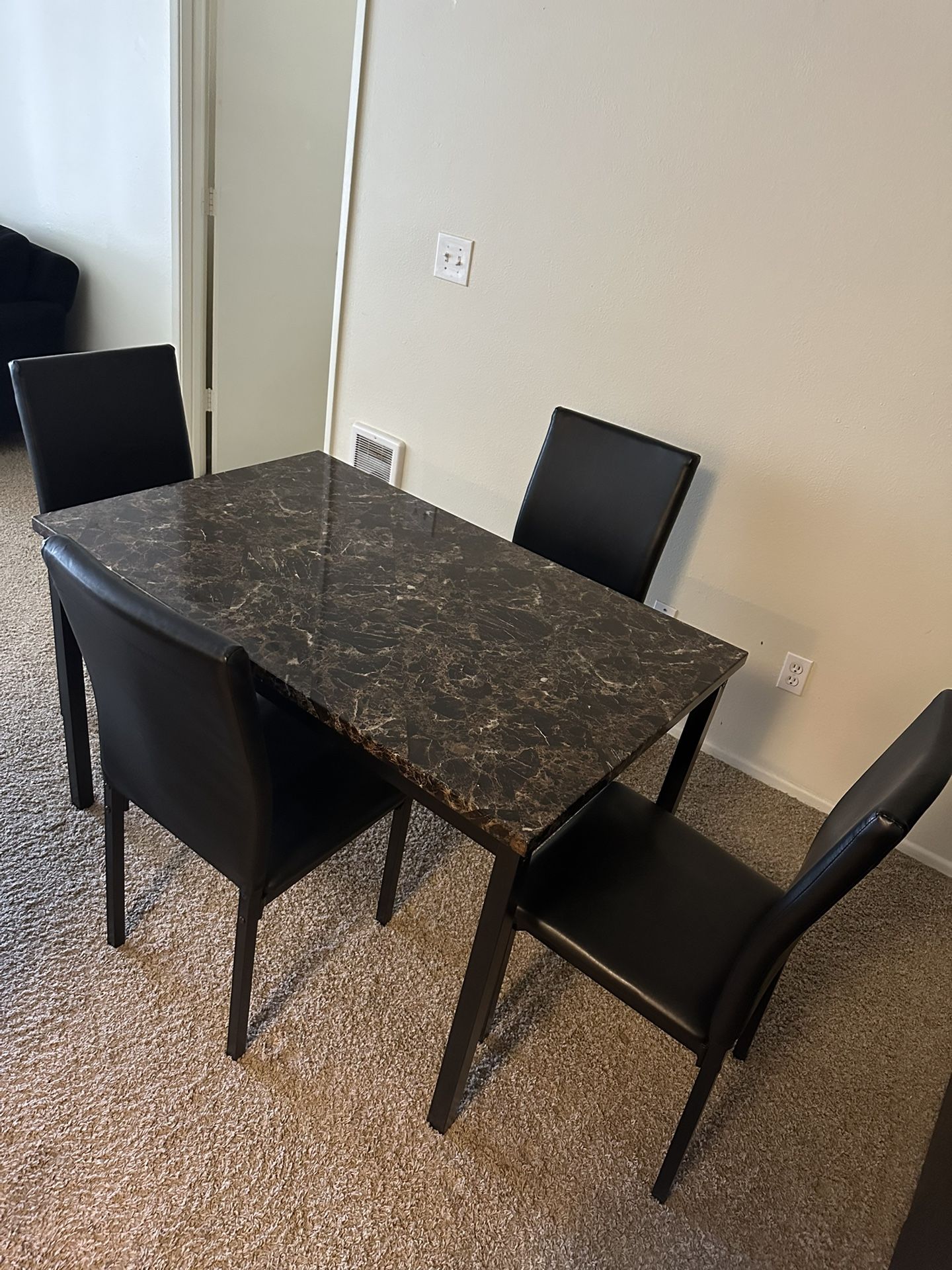 Dining Table With 4 Chairs