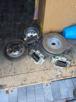 Subaru wrx sti FHI brake upgrade