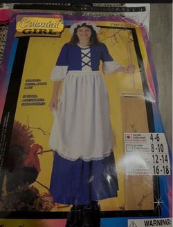 Colonial Girl Halloween costume