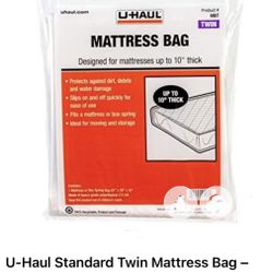 Standard Twin Mattress Bag – Moving & Storage Cover