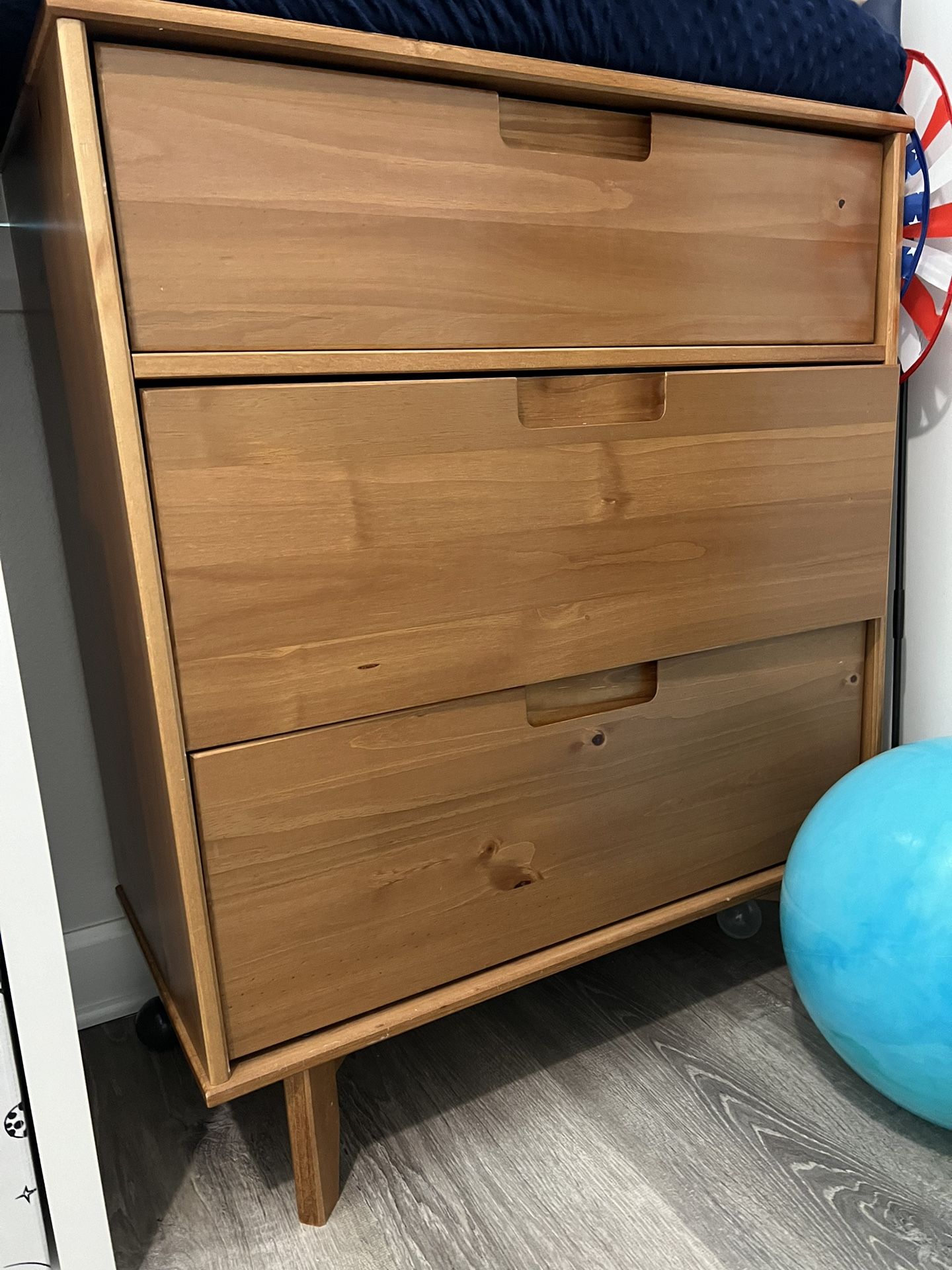 Drawer Mid century Modern -Walmut