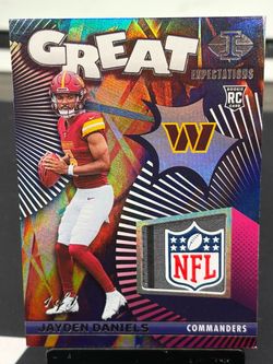 Jayden Daniels Illusions Great Expectations RC Shield 1/1