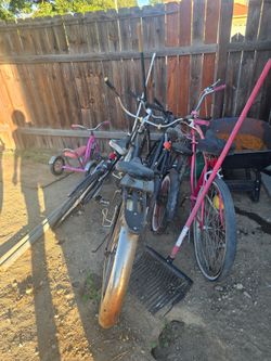 Lot of Used Bicycles – Various Sizes