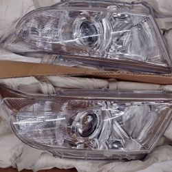 11-13 Toyota Highlander Headlights Luces Micas Calaveras Faros Faroles 