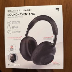 Soundhaven Anc Wireless Headphones, Black