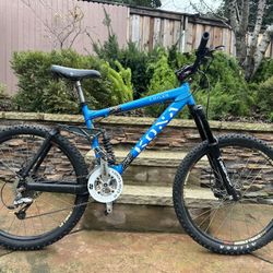 Kona Coiler Front & Rear Suspension Bike