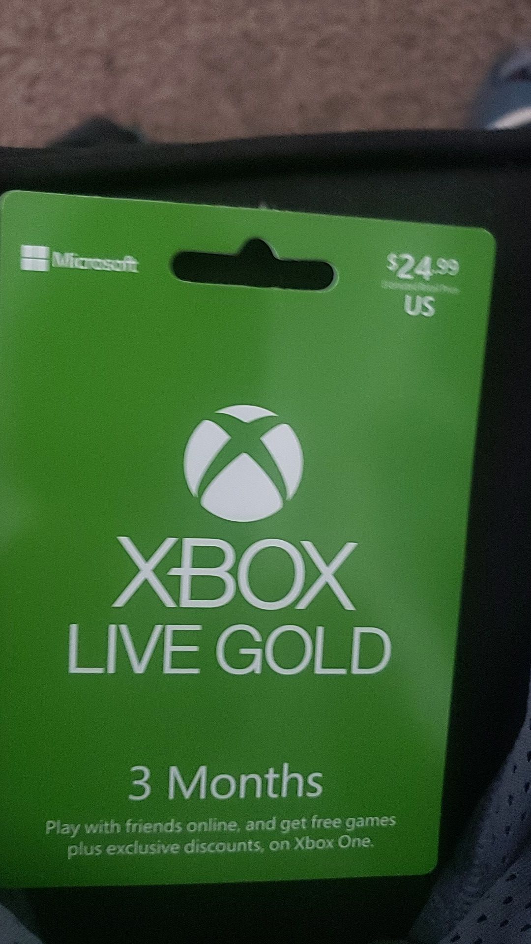 3 Month Xbox Live