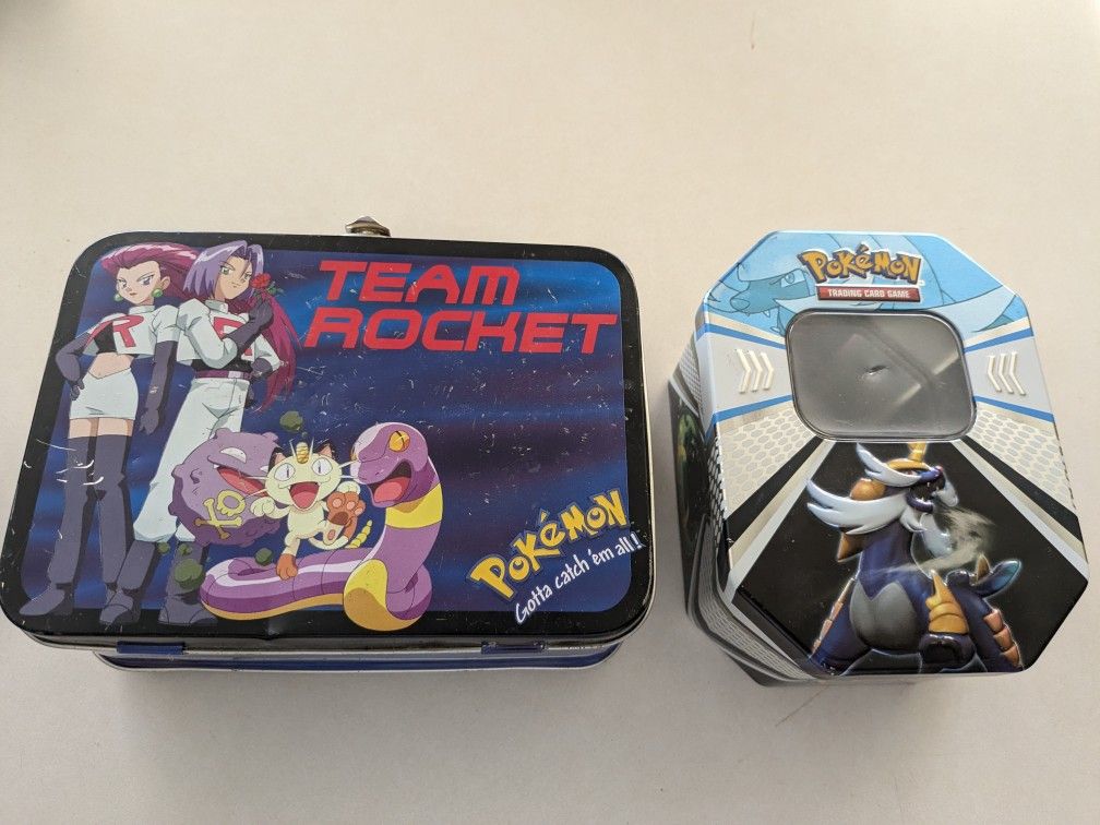 2 Pokémon Card Metal Tins for Sale in Chandler, AZ OfferUp