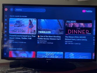 Samsung Led smart TV 40 inches