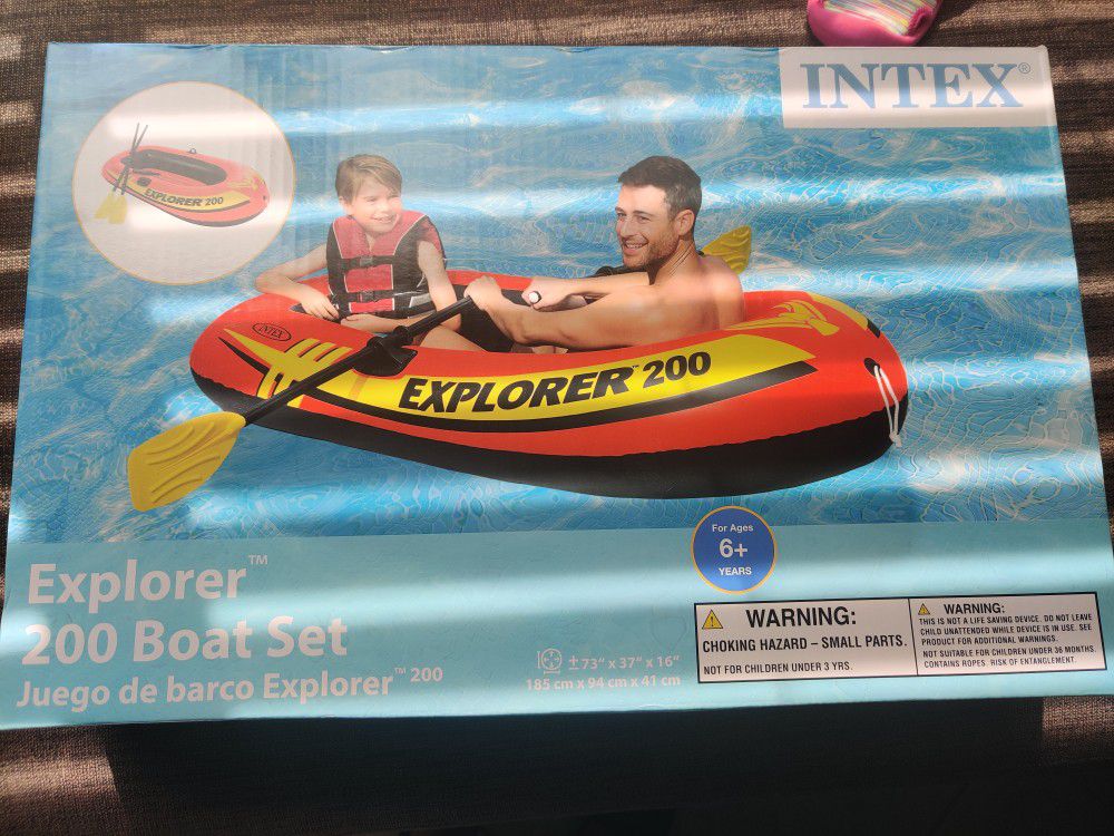 Intex Inflatable Boat Set