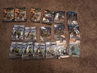 Halo lego mega construx collection sealed and loose