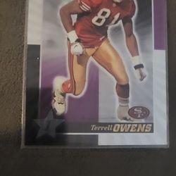 2000 Leaf Certified Terrell Owens  Football Card