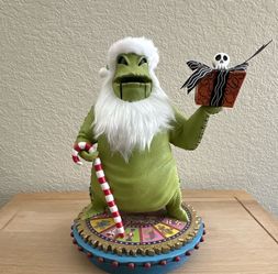Disney Nightmare Before Christmas Oogie Boogie Nutcracker Figurine 10-13.9"