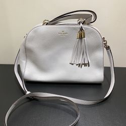 Kate Spade Light Gray Purse
