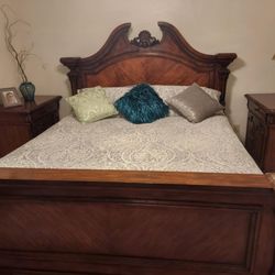 King Size Bedroom Set With Mattress Included 