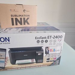 Epson EcoTank ET-2400 convertida para sublimar
