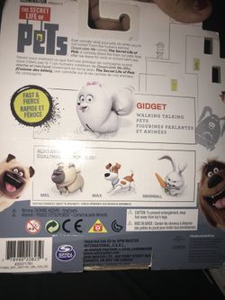 The Secrets Life Of Pets (walking,talking)
