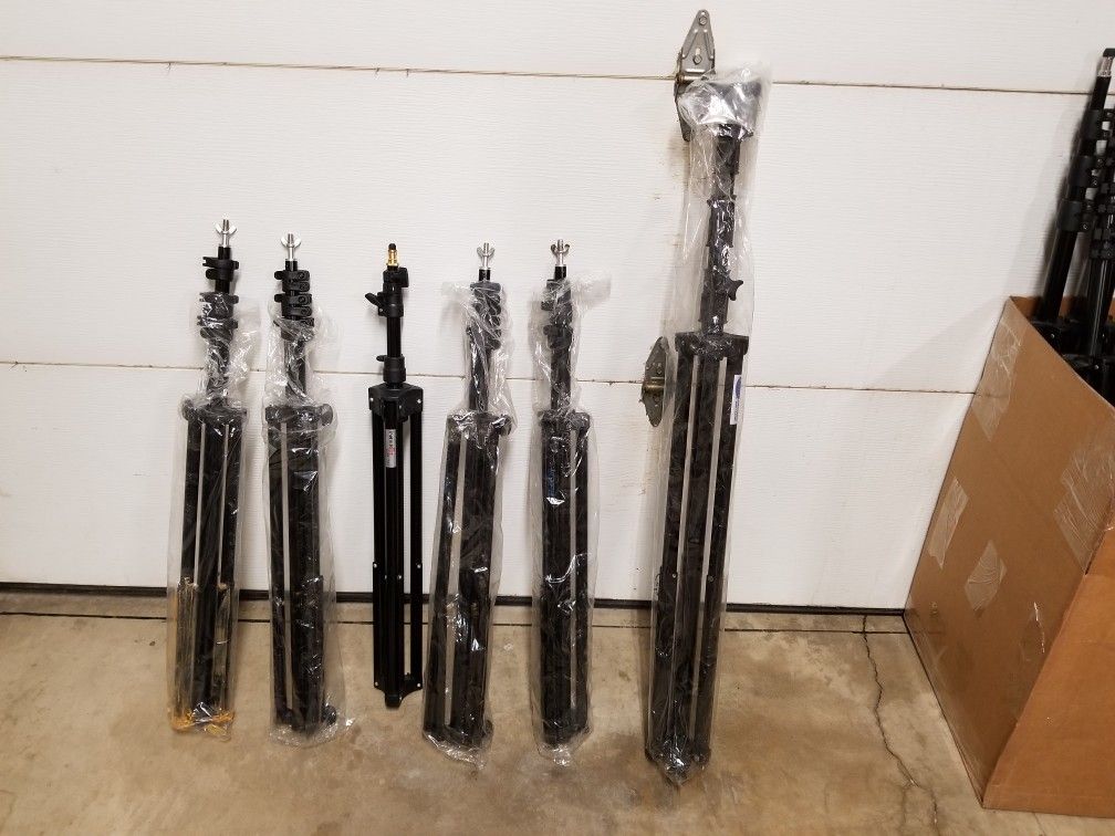 Steel photography back drop stands
