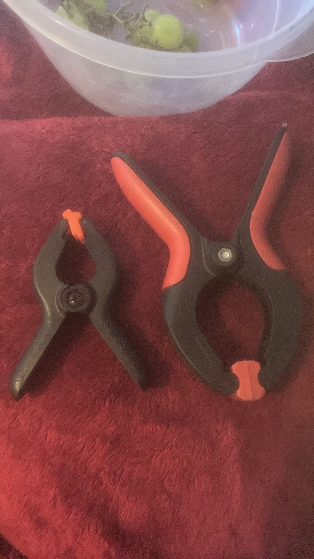 Small And Large Grip Clamps