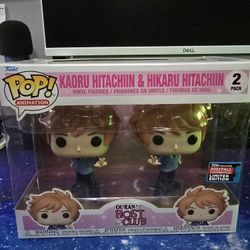 Kaoru And Hikaru POP FIGURES Limited Edition 2022 Convention Great condition