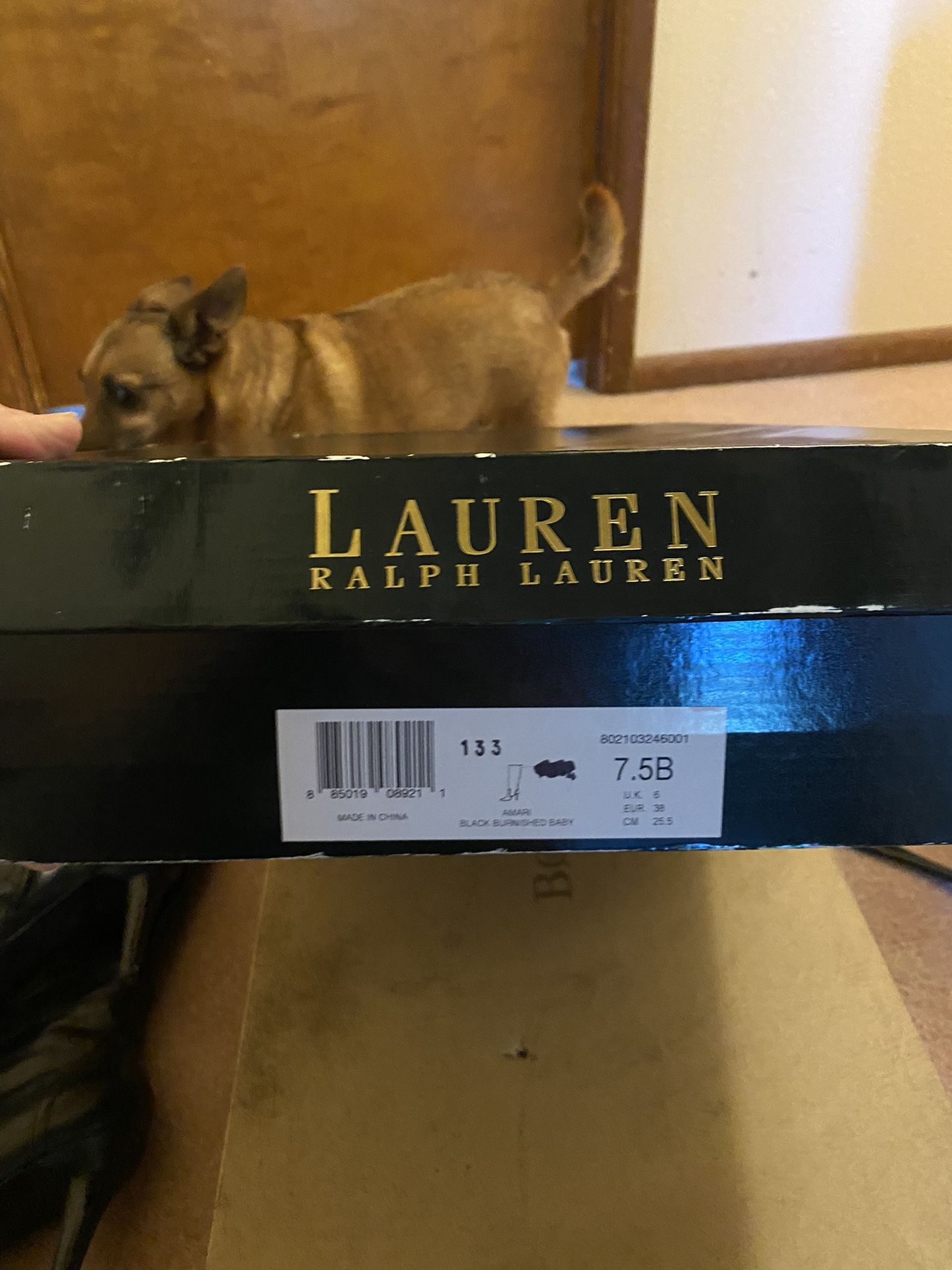 Ralph Lauren Black Boots 