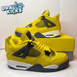 Size 10.5M - Jordan 4 “Lightning” 