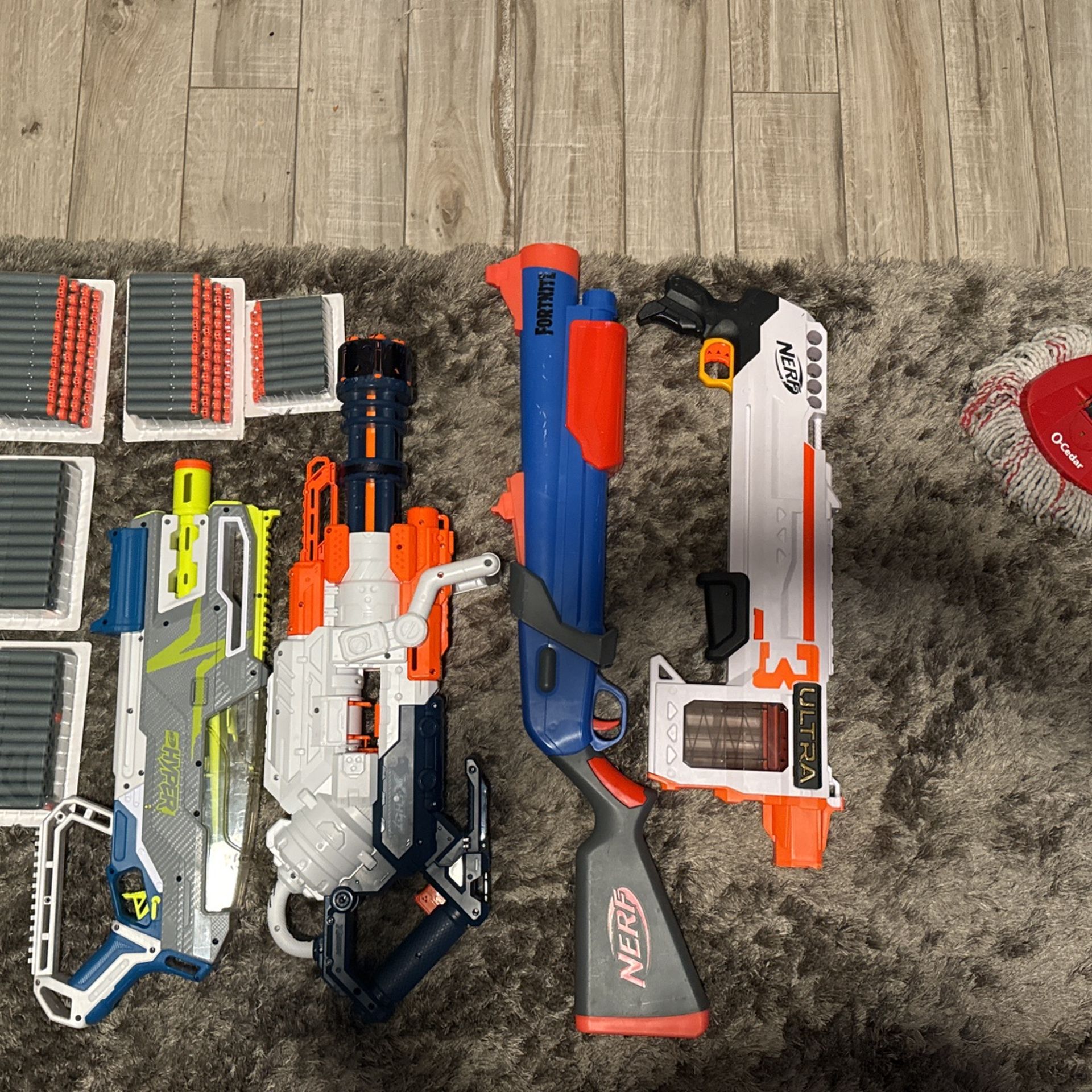 Nerf Guns And Ammunition