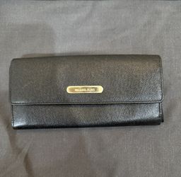 Michael Kors Black Women's Slim Long Wallet