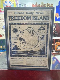 POPMART HIRONO FREEDOM ISLAND PLUSH DOLL PENDANT LONDON EXCLUSIVE