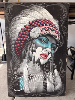 Indigenous Woman poster