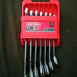 Craftsman 7Pc. Reversible Racheting Wrench Metric Set 