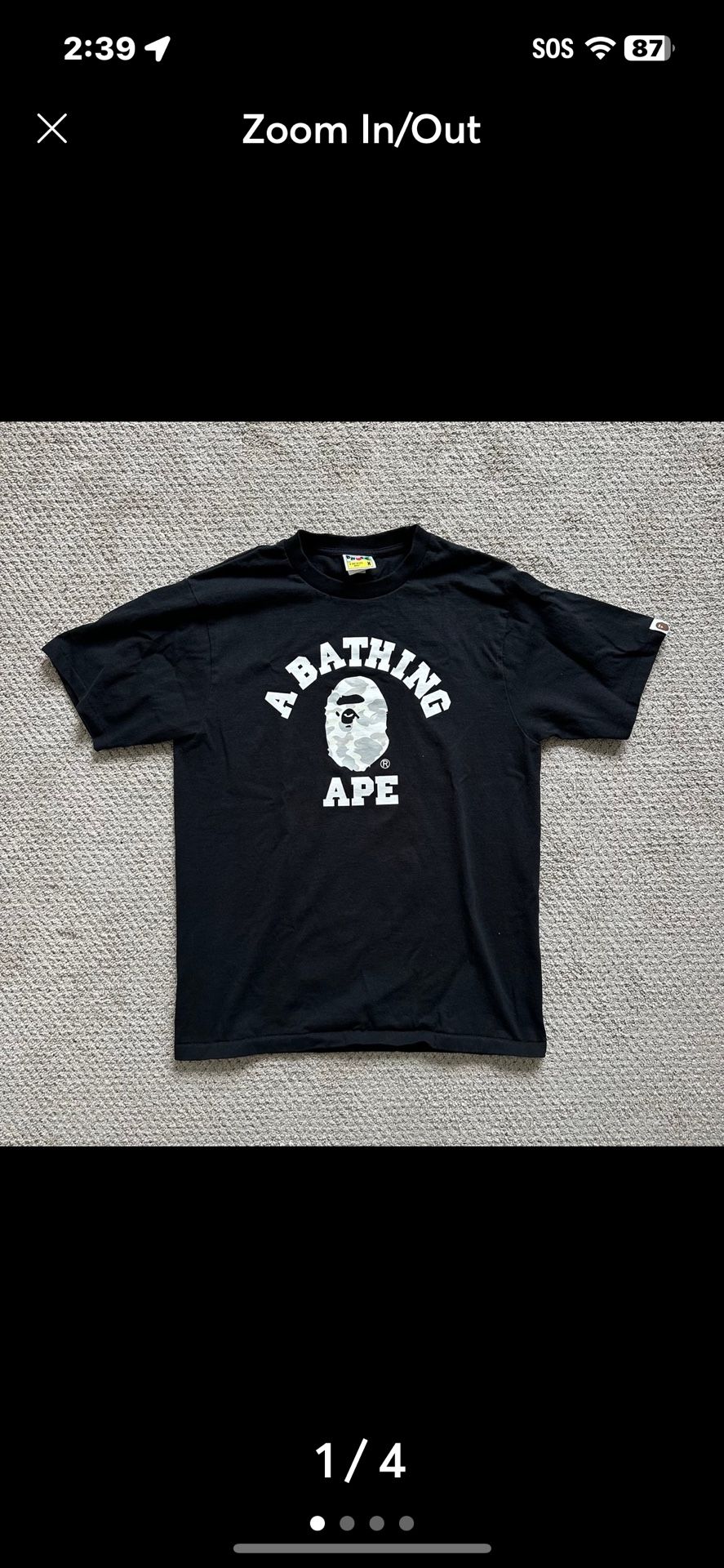 bape shirt