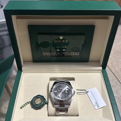 New 2026 Rolex Wimbledon Datejust 41 mm 126300 - Ready for Miami Open