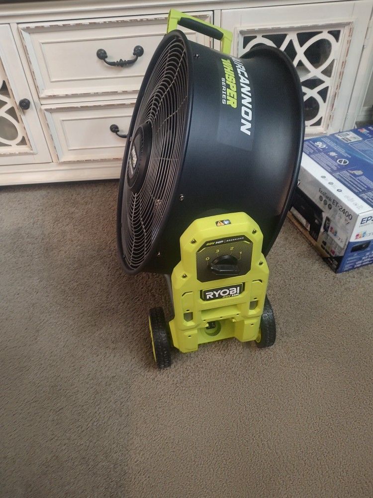 New Ryobi 40v HP 21"In Cordless air Cannon Can Tool Only