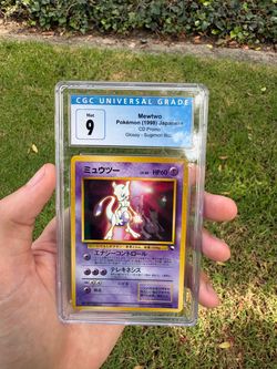 Pokemon: CD promo Mewtwo CGC 9