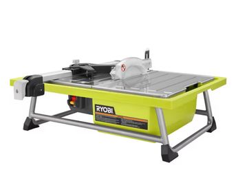 RYOBI  4.8 -Amps 7 in. Blade Corded Tabletop Wet Tile Saw
