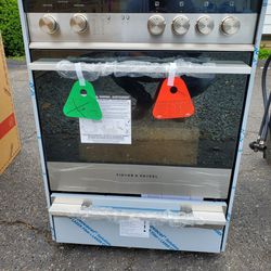Fisher  Paykel Stovecbrand New Side 24 Warranty  1 Year $1700 Convention Oven
