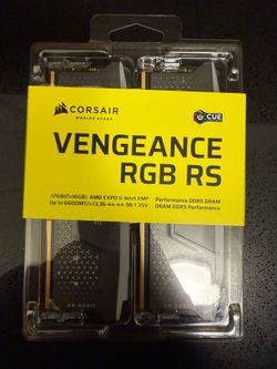 CORSAIR Vengeance RGB DDR5 RAM 32GB