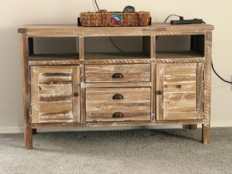 Beautiful Wooden TV Stand and side table