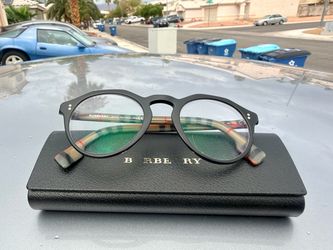 Burberry Round Eyeglasses with Case