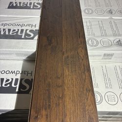 Hardwood Flooring Shaw Western Saddle Hickory 