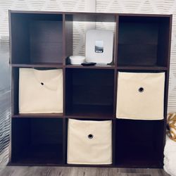 9 Cube organizer - Brown 