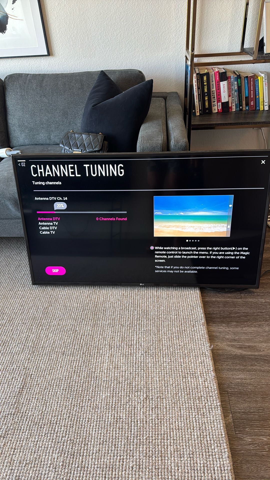 50” LG Tv 4k
