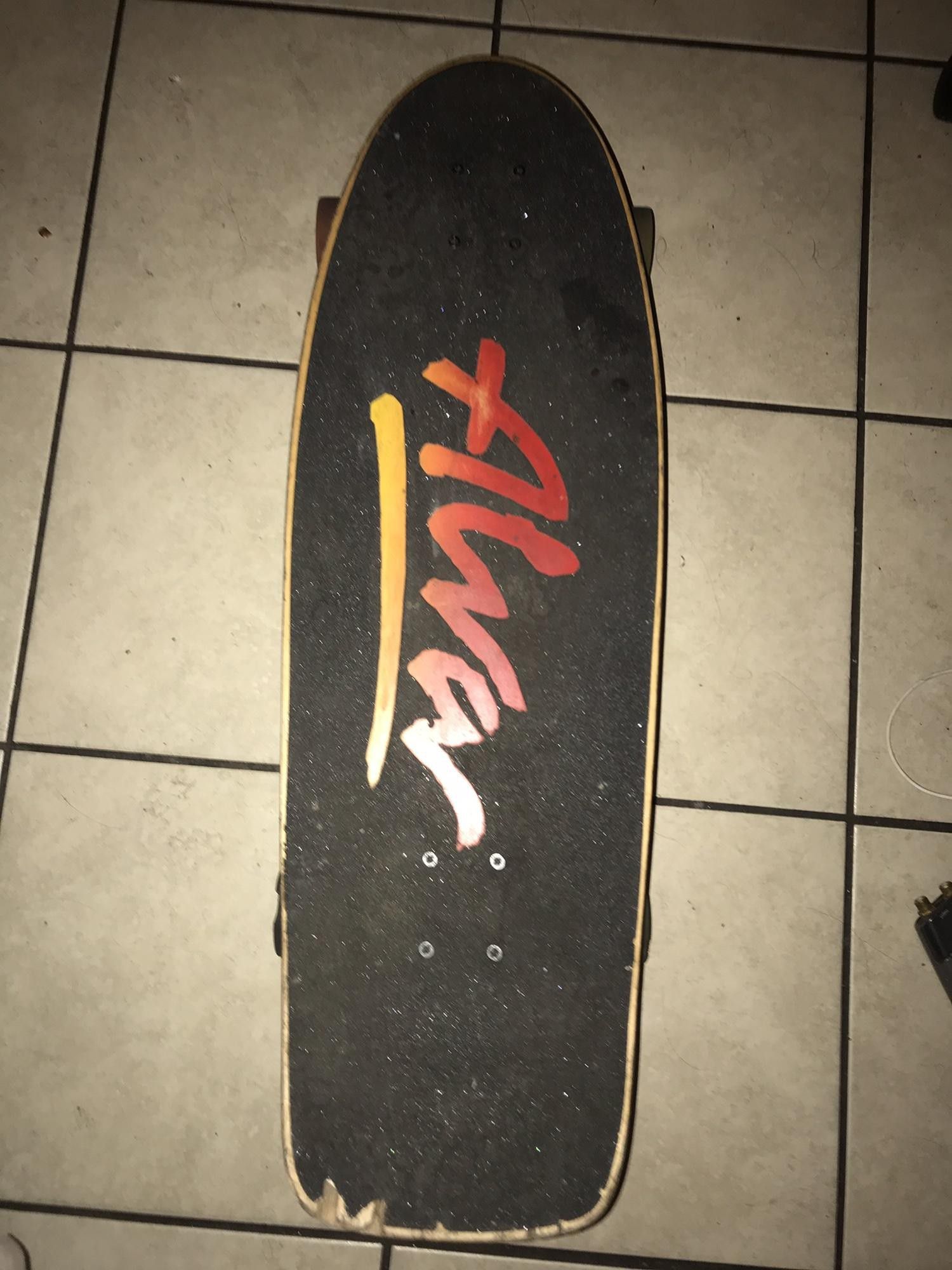 Skateboard used