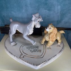 RARE RETIRED VTG DISNEY LADY AND THE TRAMP 