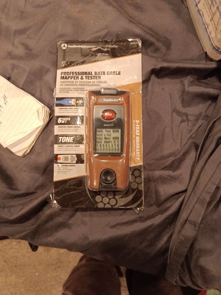 Professional Data Cable Mapper And Tester