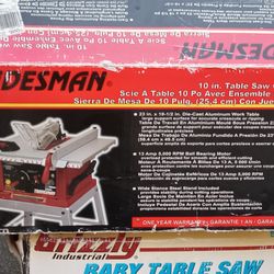 TRADESMAN  TABLE SAW