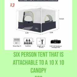 6 Person Tent 