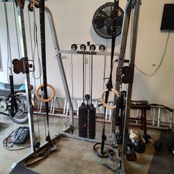 NEW FUNCTIONAL TRAINER GYM WORKOUT EQUIPMENT MACHINE 